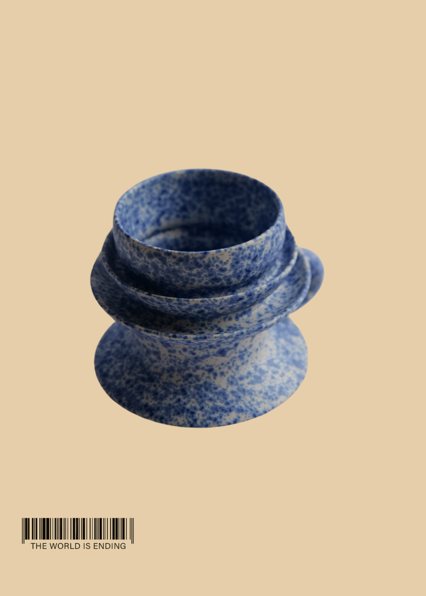 DARA SCHUMAN - SPECKLED EGG BLUE 10 MUG
