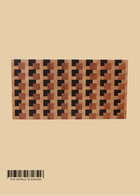 SAM APPLEBAUM SQUARE SHADOW CUTTING BOARD