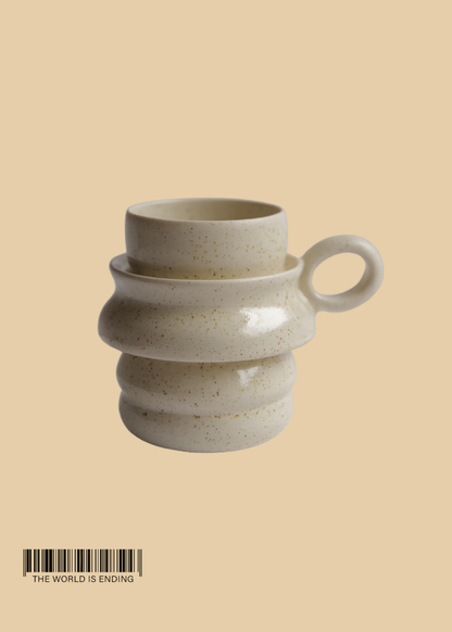 DARA SCHUMAN - WHITE SAND 1 MUG