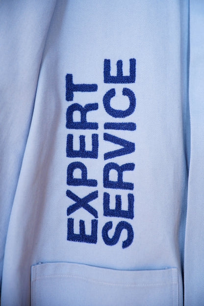COE X NOEL MERCADO: EXPERT SERVICE CHORE COAT DRESDEN BLUE