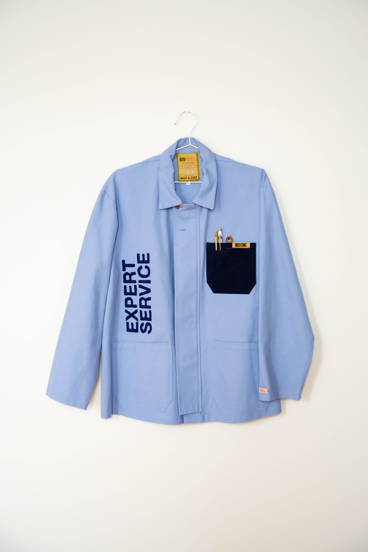 COE X NOEL MERCADO: EXPERT SERVICE CHORE COAT DRESDEN BLUE