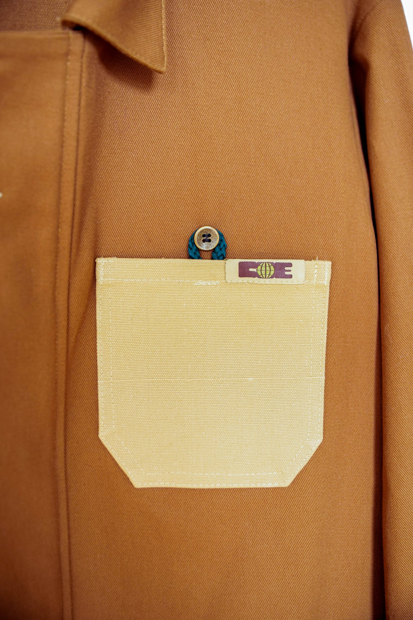 COE X NOEL MERCADO: EXPERT SERVICE CHORE COAT RANCH TAN