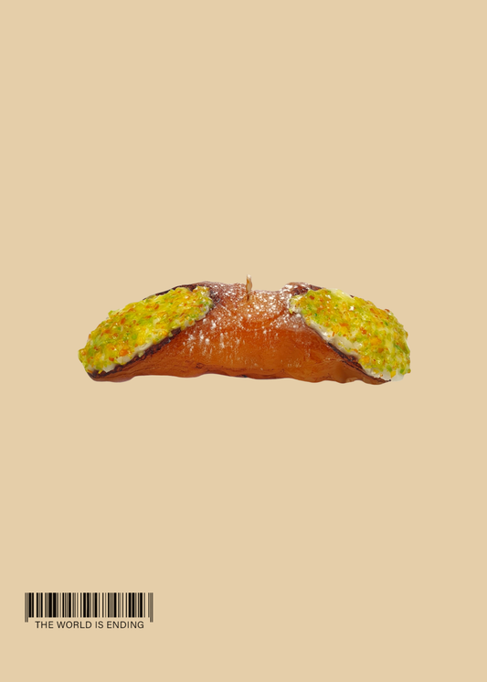 CANNOLI CANDLE - PISTACHIO