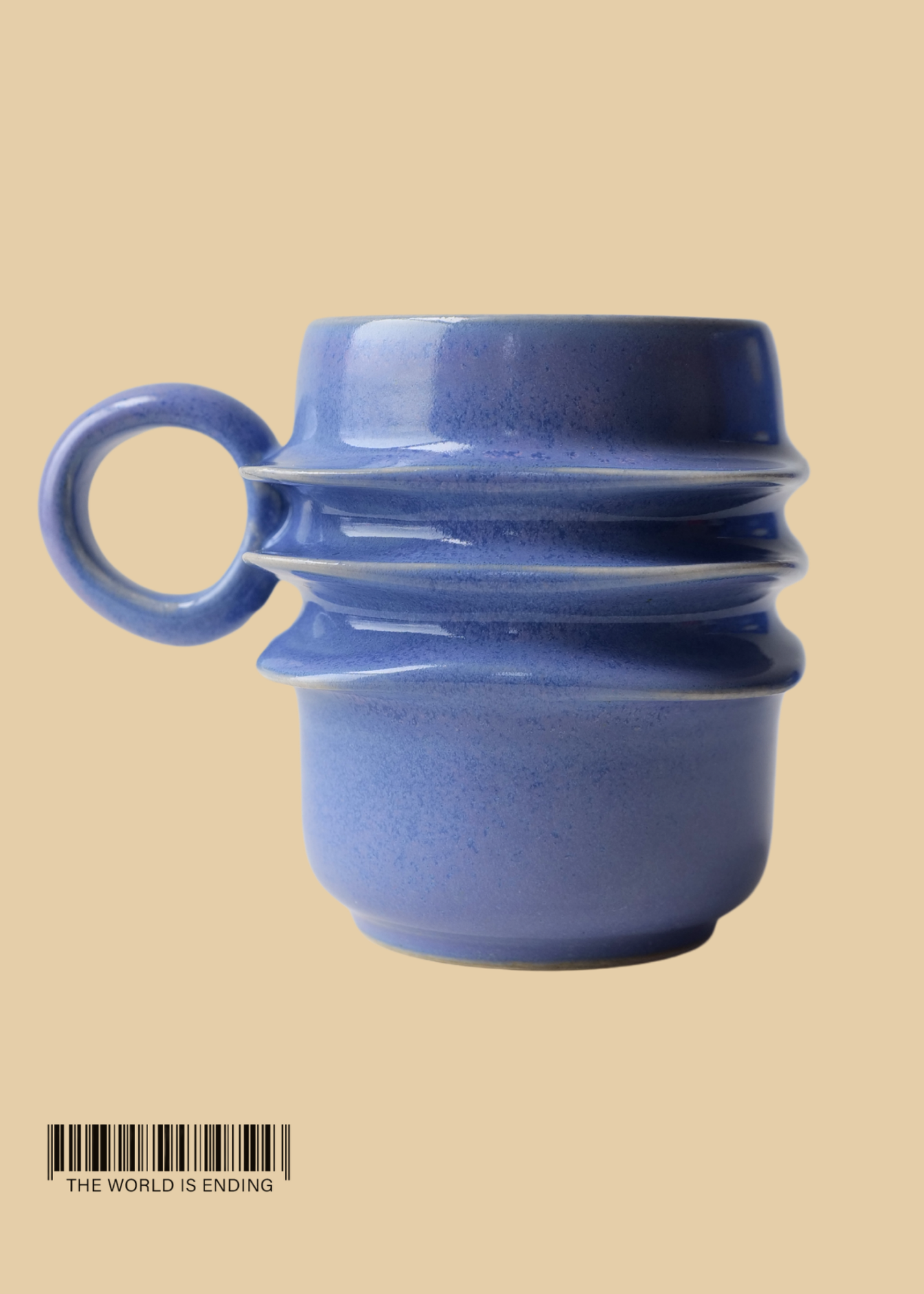 DARA SCHUMAN - OCEAN BLUE MUG 2