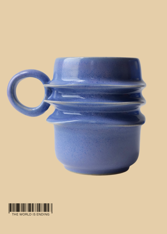 DARA SCHUMAN - OCEAN BLUE MUG 2
