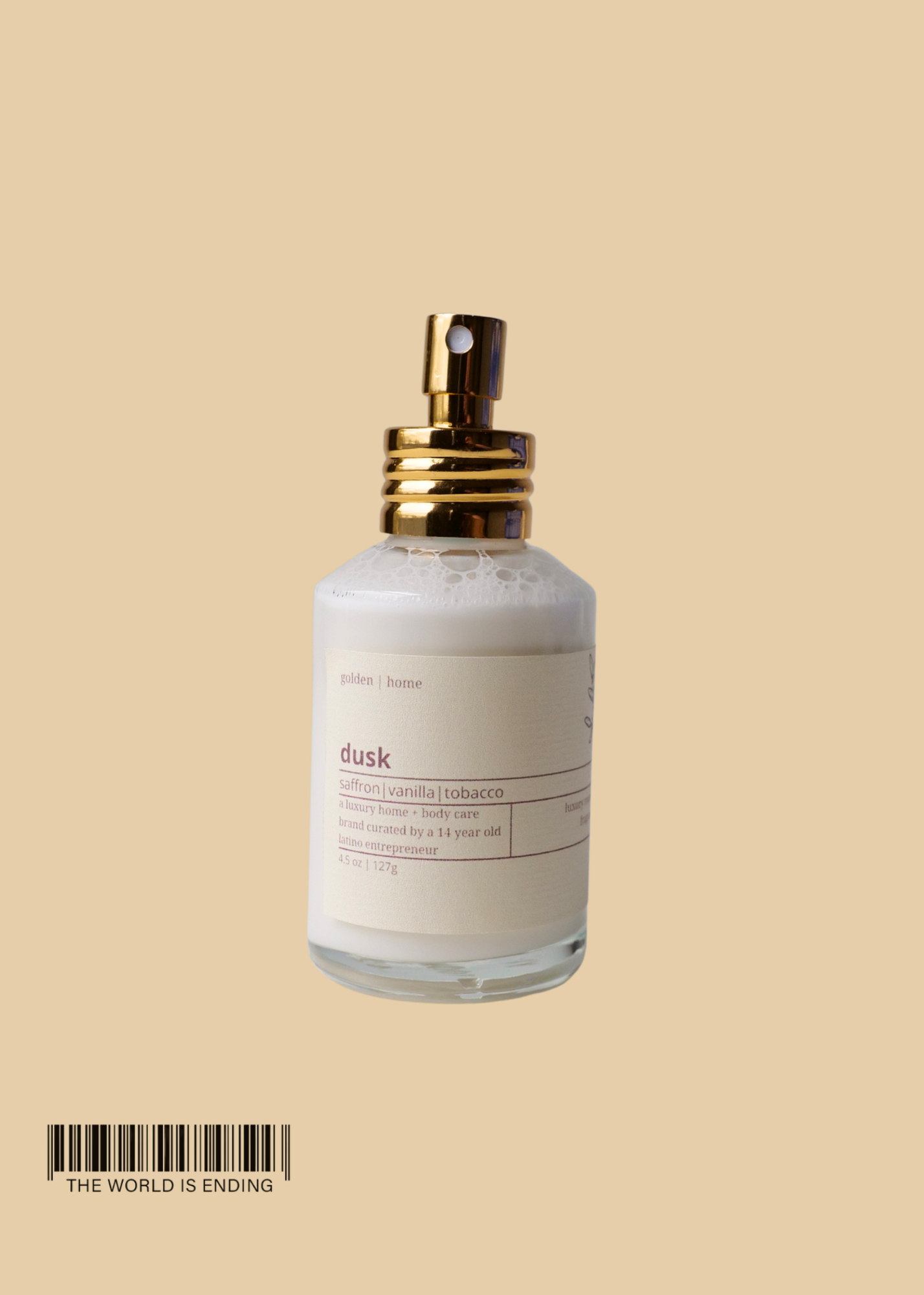 GOLDEN HOME LINEN MIST - DUSK
