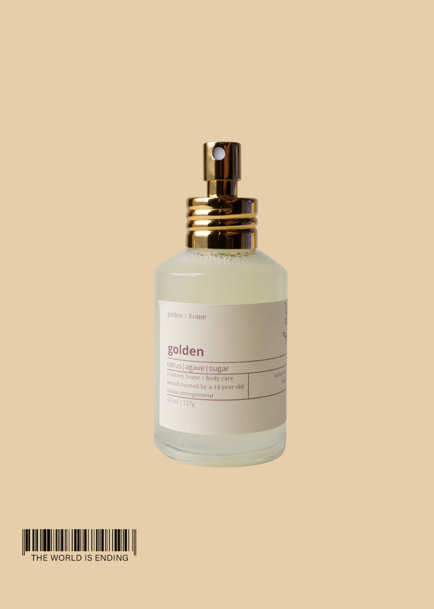 GOLDEN HOME LINEN MIST - GOLDEN