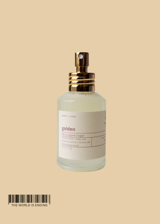 GOLDEN HOME LINEN MIST - GOLDEN