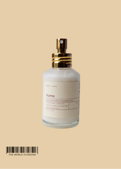 GOLDEN HOME LINEN MIST - HUMO