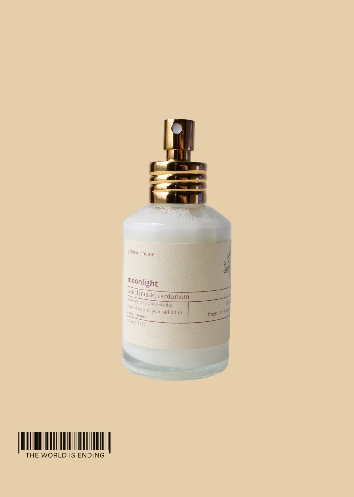 GOLDEN HOME LINEN MIST - MOONLIGHT