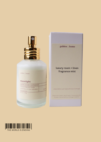 GOLDEN HOME LINEN MIST - MOONLIGHT