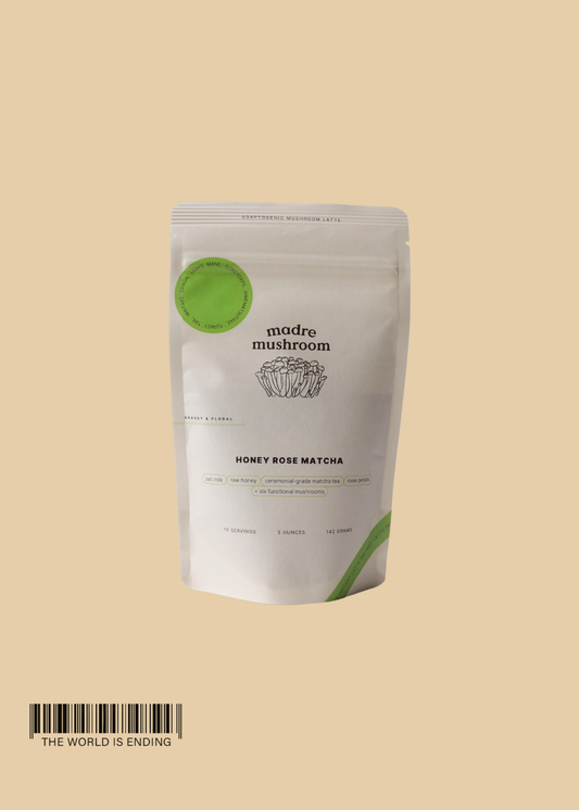 MADRE MUSHROOM HONEY ROSE MATCHA
