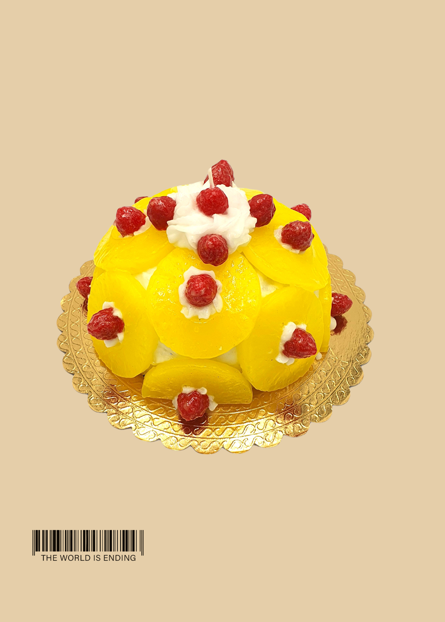 PINEAPPLE CAKE CANDLE