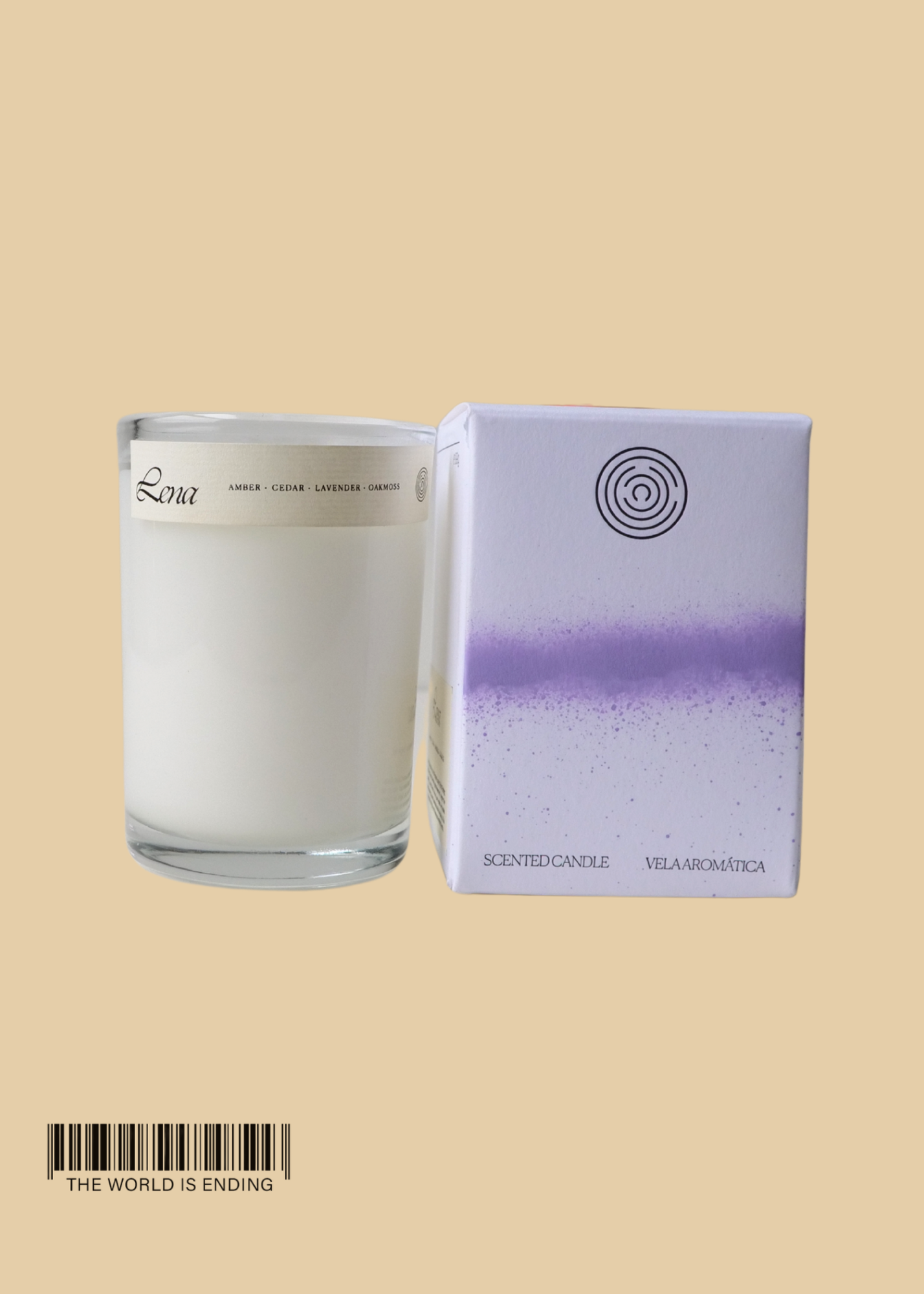 RUIZ ATELIER LENA CANDLE 7OZ
