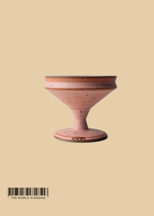 THREE DOT CERAMICS PINK CHALICE