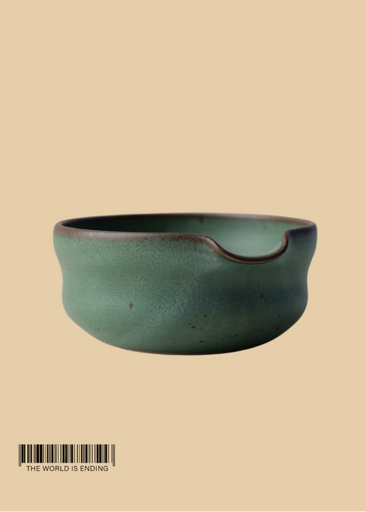 J STUDIOS WAVY MATCHA BOWL
