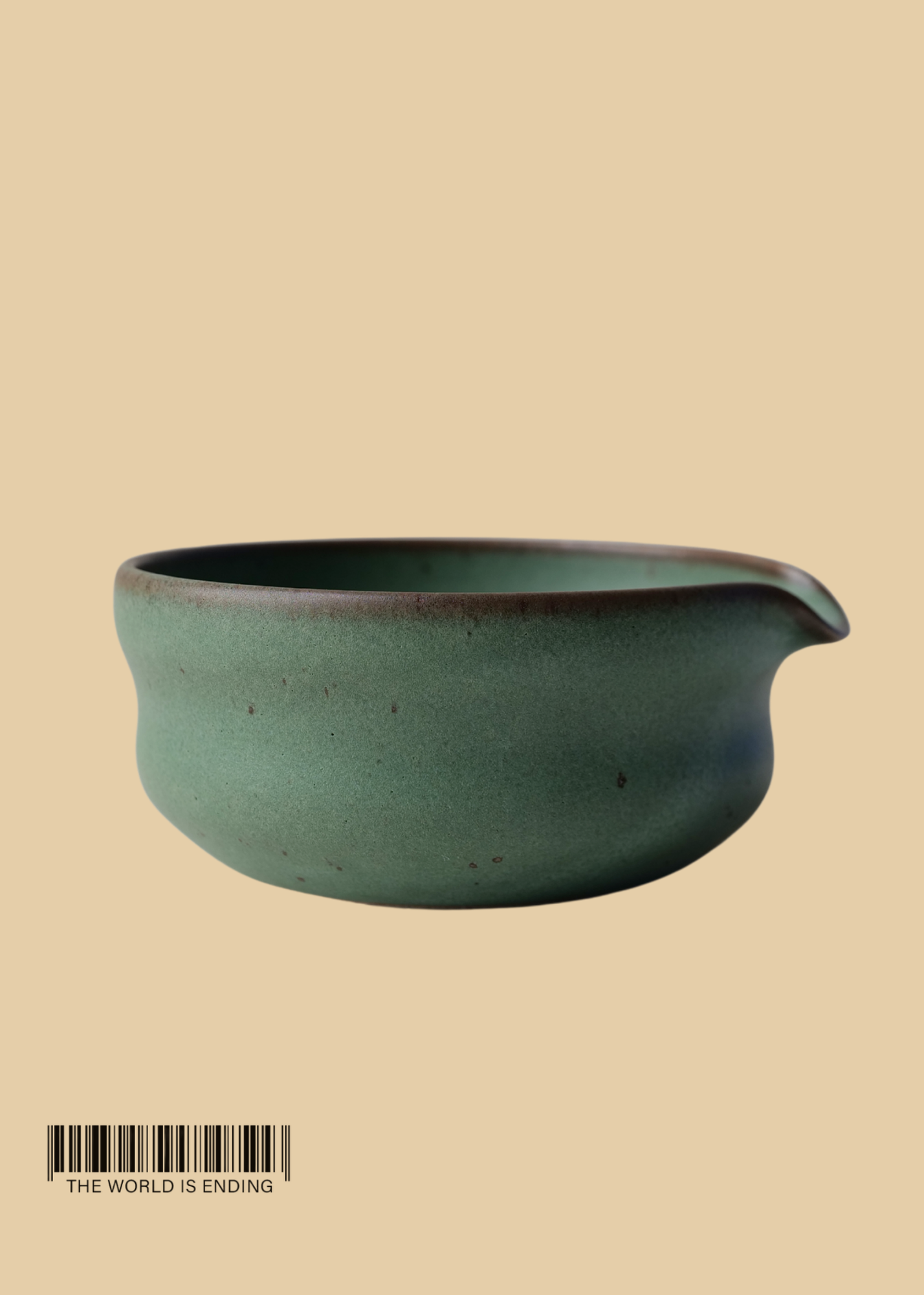 J STUDIOS WAVY MATCHA BOWL